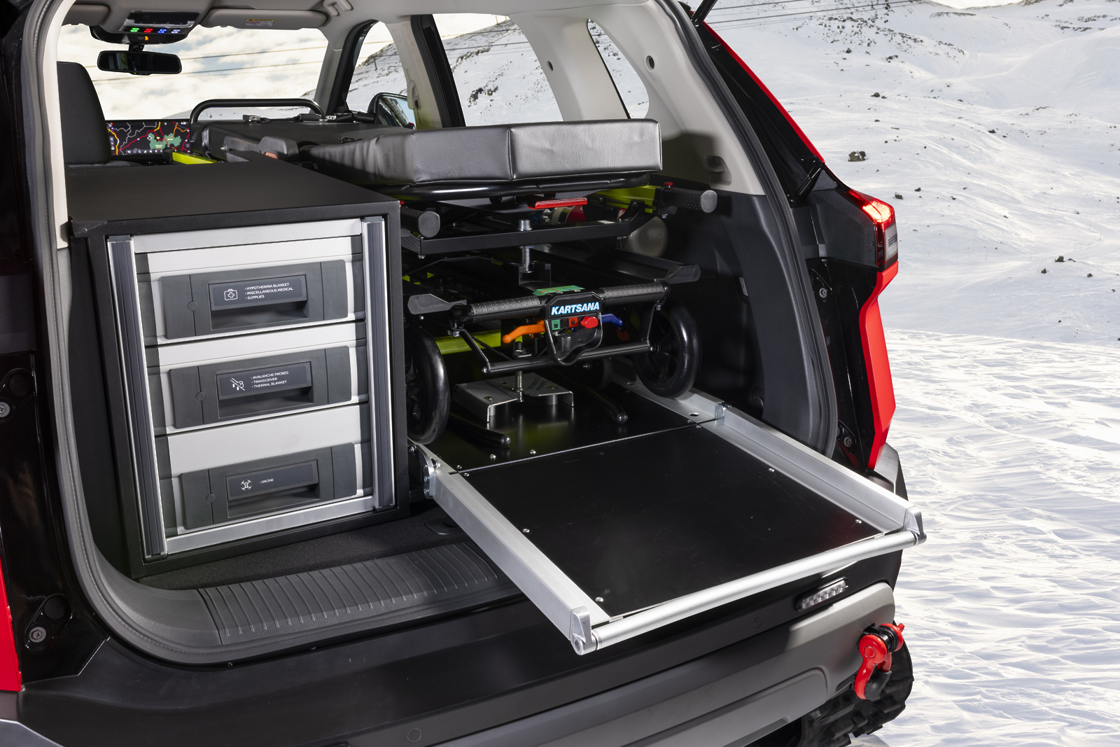 Nissan X-Trail Mountain Rescue