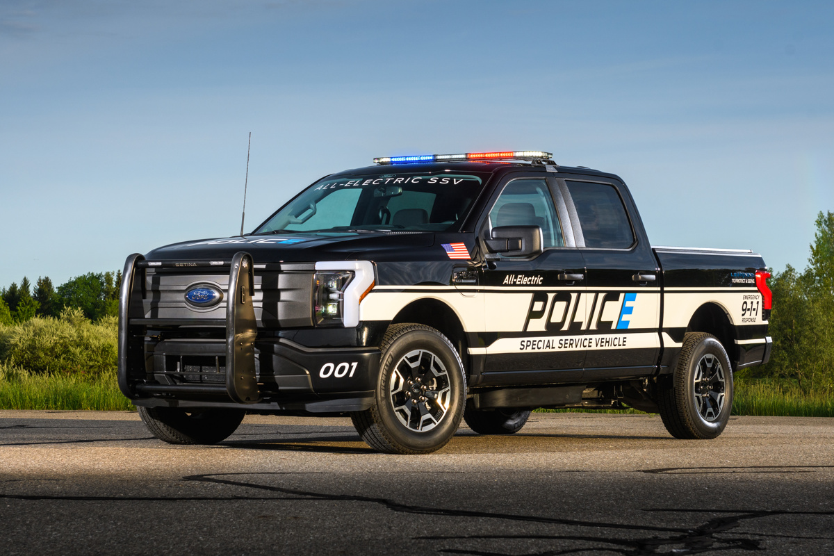 Električni Ford za ameriško policijo