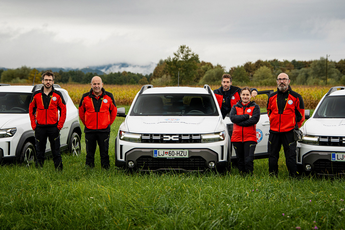Duster že 10 let partner gorskih reševalcev