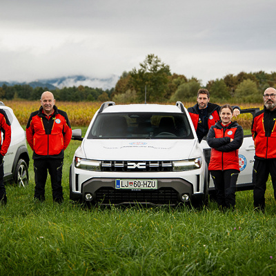 Dacia in Gorska reševalna zveza Slovenije