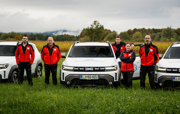 Dacia in Gorska reševalna zveza Slovenije