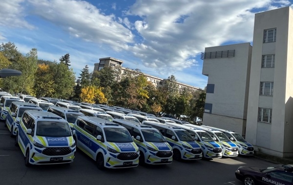 Ford Transit Custom policija Bolgarija