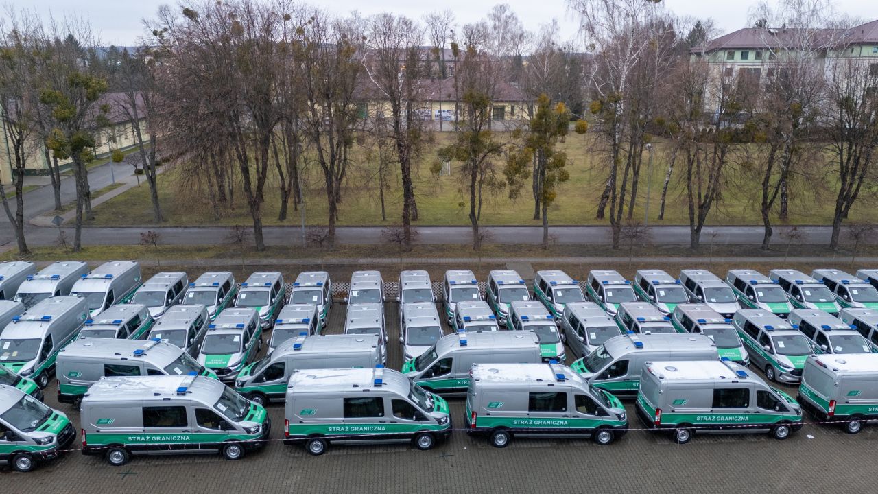 Ford Transit poljska mejna straža