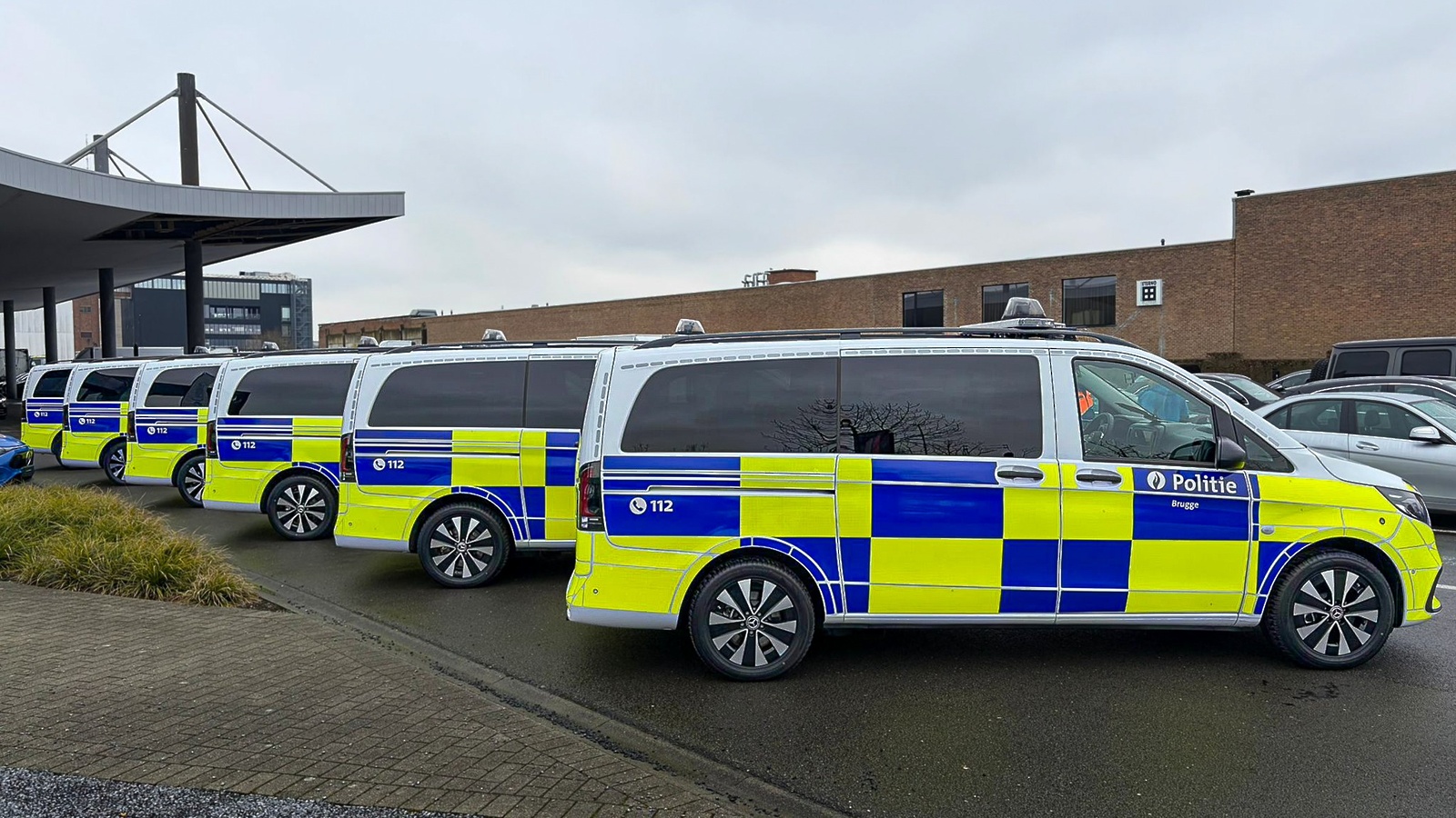 Mercedes Vito Tourer - Policija Belgija