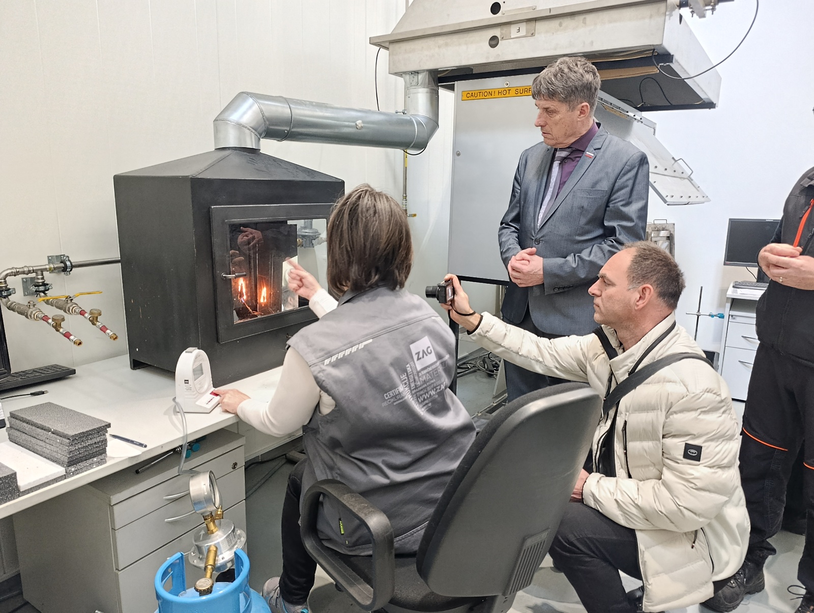 ZAG - Obisk minister Sajovic