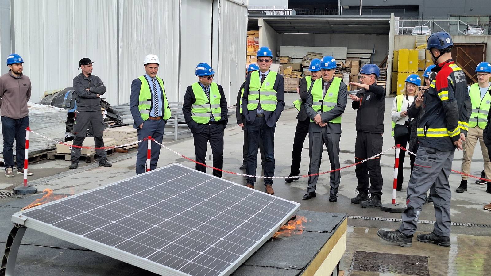 ZAG - Obisk minister Sajovic